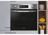 Pack Horno + Encimera - Candy Multifunción, Pirolisis + Aqualisis, 70 l, Inducción, 3 Zonas, Zona grande 29 cm, Inox