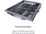 Lavavajillas - Haier I-Pro Shine Series 5 XF1C3TB1FW, 11 servicios, 8 programas, 45 cm, Motor Inverter, Wi-Fi, Blanco