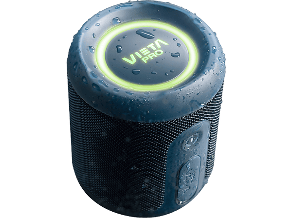 Altavoz inalámbrico - Vieta Easy 4, 25 W, Bluetooth, 13 h Autonomía, IPX7, Conexión dual, Azul