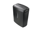 Destructora de papel - Hama SAFE X10 CD Nivel P4 T4 E3, Destruye hasta 10 Hojas, CD/DVD/Blu-ray y tarjetas de plástico, 72 dB, Negro
