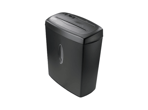 Destructora de papel - Hama SAFE X10 CD Nivel P4 T4 E3, Destruye hasta 10 Hojas, CD/DVD/Blu-ray y tarjetas de plástico, 72 dB, Negro
