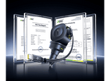 Cargador coche - Baseus PrimeTrip VR2 Max, Universal, Tipo C y USB, Sistema retráctil magnético, Carga rápida multidispositivo, Giro 450º, 100W, Negro