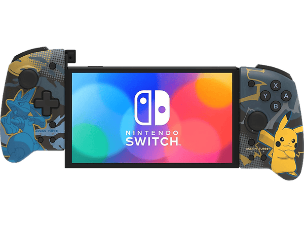 Mando - HORI Split Pad Pro Lucario & Pikachu, Para Nintendo Switch, Inalámbrica, Multicolor