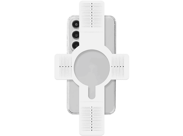 Soporte móvil - CellularLine MAGADAPTERW, Para MagSafe, Blanco