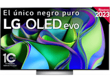 TV OLED 55 - LG OLED55C35LA, OLED 4K, Inteligente α9  4K Gen6, Smart TV, DVB-T2 (H.265), Negro