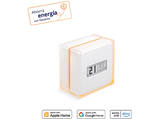 Termostato - Netatmo NTH01-EN-EU, Inteligente, Wi-Fi, Calefacción individual, Ahorro/Eco/Confort, Blanco