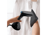 Plancha de vapor vertical - KOENIC KGS 1525, 9-13 g/min, 260 ml, 1500 W, Listo para usar en 15 segundos, Negro/Azul
