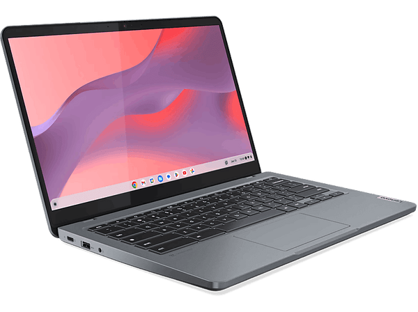 Portátil - Lenovo IP Slim 3 Chrome 14IAN8, 14" Full-HD, Intel® Core™ i3-N305, 8GB RAM, 256GB eMMC, UHD Graphics, Google Chrome OS, Gris