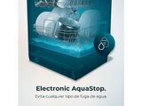 Lavavajillas - Cecotec Bolero Aguazero 6500 C, 15 servicios, 6 programas, 60 cm, Dual Zone Wash, Auto Open, Motor Inverter Plus, White
