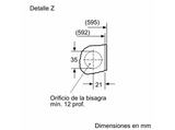 Lavadora secadora integrable - SIEMENS WI12W327ES, Serie IQ500, 8 kg, 1200 rpm, 8 programas, WaterPerfect Plus, VarioSpeed,  Blanco