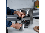 Cafetera express - Sage SES500BSS4EEU1 The Bambino Plus, 15 bar, 1600 W, 1.9 l, Hasta 2 tazas, Inox