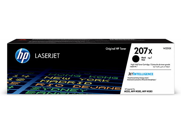 Tóner - HP 207X LaserJet, Negro, W2210X