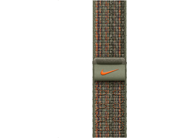 Apple Correa Loop Nike Sport Secuoya/naranja, 41 mm