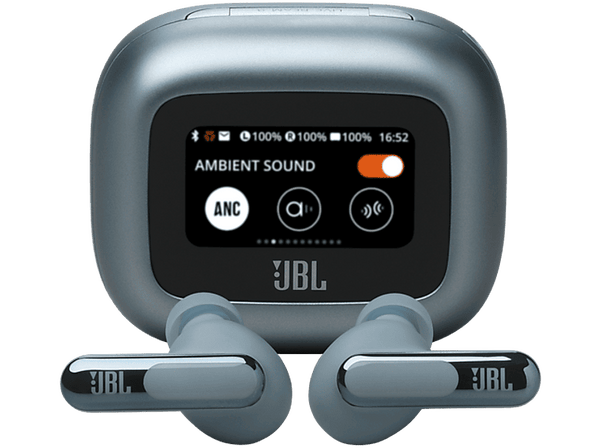 Auriculares True Wireless - JBL Live Beam 3, 48 h Autonomía, Cancelación de Ruido, IP54, Blue