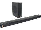 Barra de sonido - PEAQ PEB 512-RW, Bluetooth, Inalámbrico, 200W, Subwoofer, Dolby Atmos, Edición Robbie Williams, Negro