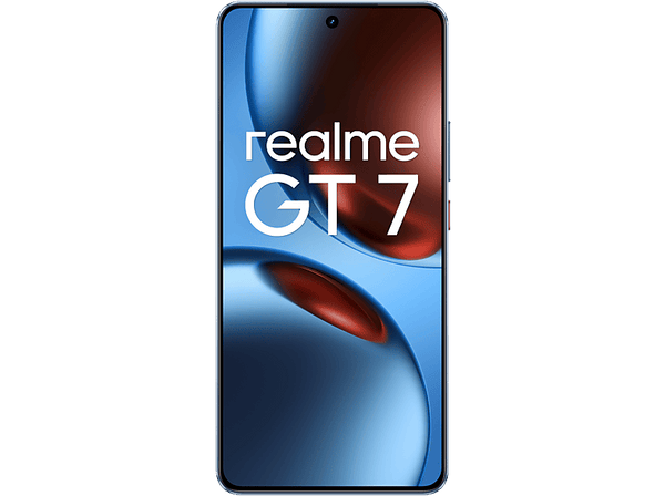 Móvil - realme GT7, Azul, 256 GB, 12 GB RAM, 6.78" LTPO 2.5D, Dimensity 9400e Chipset, 7000 mAh, IP69