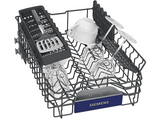 Lavavajillas integrable - Siemens SR63EX25KE, 10 servicios, 6 programas, 44.8 cm,  iQdrive, Home Connect, Sin panelar