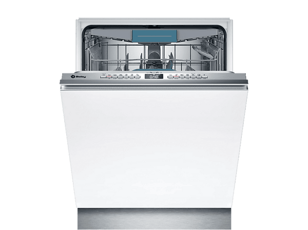 Lavavajillas integrable - Balay 3VH6330SA, 14 servicios, 6 programas, 60 cm, App Home Connect , InfoLight, XXL, Inox Panelable