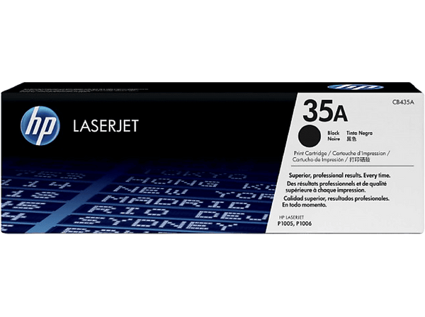 Tóner - HP 35A LaserJet, Negro, CB435A