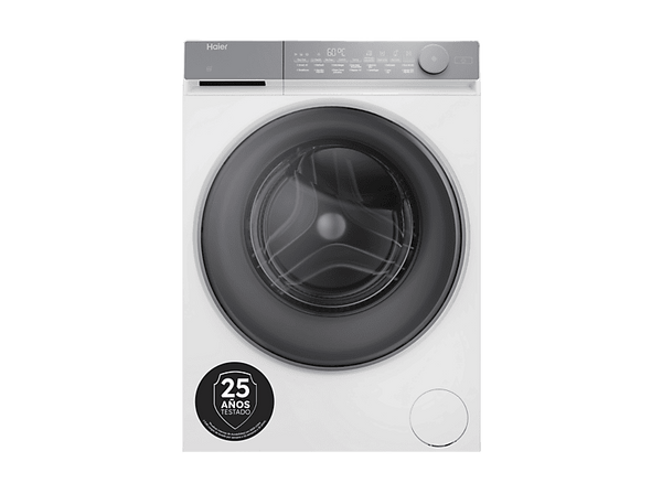 Lavadora carga frontal - Haier X7 Series HW100-B14367U-IB, 10kg, 1400rpm, Motor Direct Motion, Wi-Fi, Blanco