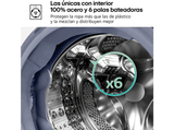 Lavadora carga frontal - LG F2X50S8TSC, 8 kg, 1200 rpm, 12 programas, Fondo reducido, Inox