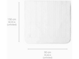Manta eléctrica - Medisana HU 666, 60 W, 3 niveles de temperatura, Termostato, Textiles Oeko®, Blanco
