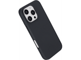 Funda - Isy ISC 3744, Compatible con iPhone 16 Pro, Resistente a golpes, Negro Carbón