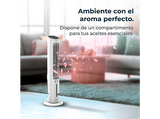 Climatizador evaporativo - Cecotec EnergySilence 2000 SkyCool, 60 W, 3 L, 3 velocidades, 41, Oscilación 50º, Difusor de aromas, Blanco