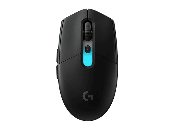 Ratón gaming - Logitech G G305 X Superlight, Inalámbrico, Bluetooth-Lightspeed, 44.000ppp, 678 IPS, 8kHz, Carga rápida, Personalizable, PC-Mac, Negro