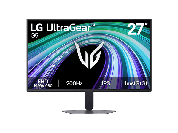 Monitor gaming - LG UltraGear™ G5 27G523B-B, 27" Full-HD, 200 Hz, 1 ms, IPS, Negro