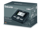 Tensiómetro - Beurer BM2R BEAT+, Detección Arritmia, Memoria 4 x 30 Mediciones, Pantalla de Fácil Lectura, Negro
