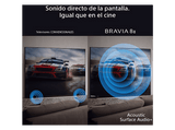 TV QD-OLED 65 - Sony Bravia 8 II, Procesador XR con IA, Smart TV (Google TV), IMAX, Dolby Atmos/Vision, Chromecast, Airplay, PS5, 120Hz, Eco, 65XR8M2