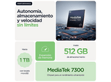 Móvil - motorola edge 60, Shamrock, 512 GB, 12 GB RAM, 6.67 pOLED, MediaTek Dimensity 7300, 5200 mAh