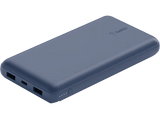 Powerbank - Belkin BPB012BTBK, 20000 mAh, USB C y A, Duración 78h, Azul