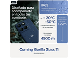 Móvil - motorola edge 60, Gibraltar Sea, 512 GB, 12 GB RAM, 6.67 pOLED, MediaTek Dimensity 7300, 5200 mAh