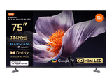TV Mini LED 75 - Xiaomi TV S Pro Mini LED, UHD 4K, HDR10+, Quad cortex A73, Smart TV (Google TV), DVB-T2 (H.265), Gris Oscuro