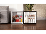 Frigorífico Table Top - Cecotec GrandCooler 2000 SilentCompress Black, 48.50 cm, 46 l, Con congelador, Temperatura regulable, Black