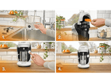 Cafetera de cápsulas - Bosch Tassimo Style TAS114E, 3.3 bar, 0.7 l, 1.400 W, Intellibrew, Tamaño Compacto, Sostenible, Blanco