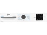 Lavadora carga frontal - Beko Energy Spin VBM3WFT310413WA, 10 kg, 1400 rpm, 15 Programas, Motor ProSmart Inverter, Blanco