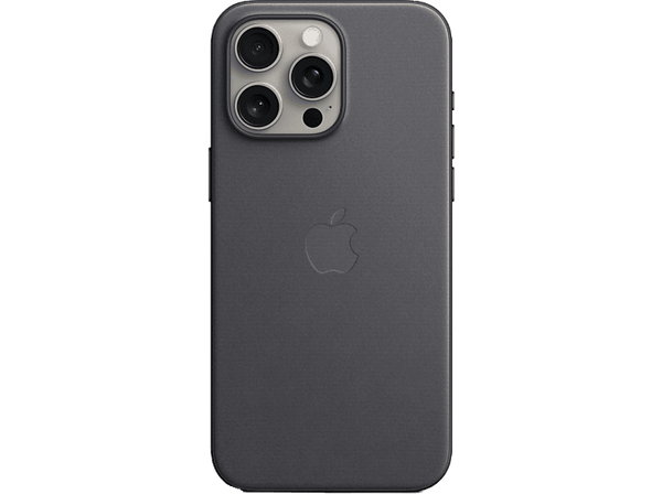 APPLE Funda de trenzado fino con MagSafe para el iPhone 15 Pro Max, Negro