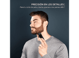 Barbero - Rowenta TN1851, 90 min, Cuchillas DLC con recubrimiento de carbono tipo diamante, Negro y azul