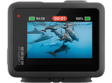 Cámara deportiva - GoPro Hero, HyperSmooth 6.0, 4 K, 12 megapíxeles, Autonomía 1 h, Sumergible hasta 5m, Cámara lenta, Negro