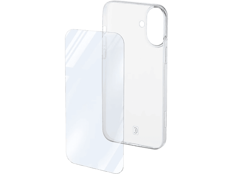 CELLULAR LINE PROTKITIPH16T Apple iPhone 16 PLUS Trasera Vidrio templado Transparente