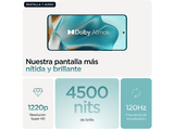 Móvil - motorola edge 60 fusion, Amazonite, 256 GB, 8 GB RAM, 6.7 pOLED, MediaTek Dimensity 7300, 5200 mAh