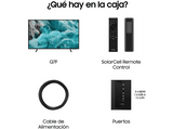 TV QLED 55 - Samsung TQ55Q7FAAUXXC, QLED 4K, Q4 AI Processor, Smart TV, Negro