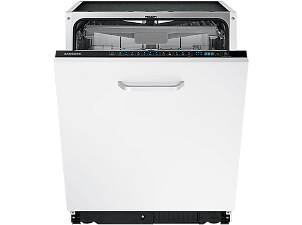 Lavavajillas integrable - Samsung DW60M6031BB/EO, 14 cubiertos, 7 programas, 59.8 cm, AquaStop , Blanco panelable