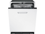 Lavavajillas integrable - Samsung DW60M6031BB/EO, 14 cubiertos, 7 programas, 59.8 cm, AquaStop , Blanco panelable