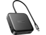 Hub USB/Concentrador - Hyper HD USB4 MOBILE DOCK, 2 Puertos, 1000 Mbit/s, Negro