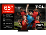TV SQD-Mini LED 65" - TCL 65C7L, QLED 4K, TSR AiPQ, Smart TV, DVB-T2 (H.265), HDR 3000 nits, Dolby Vision y Atmos, Negro