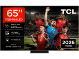 TV SQD-Mini LED 65 - TCL 65C7L, QLED 4K, TSR AiPQ, Smart TV, DVB-T2 (H.265), HDR 3000 nits, Dolby Vision y Atmos, Negro